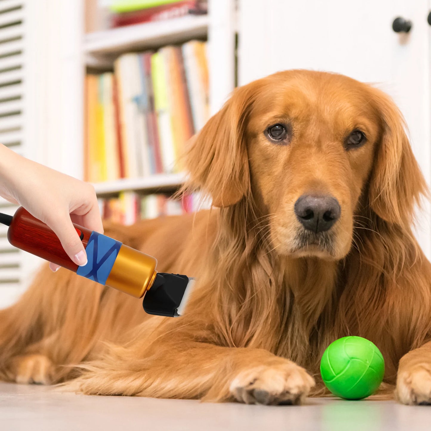 Low Noise Electric Pet Hair Clipper With Variable Speed