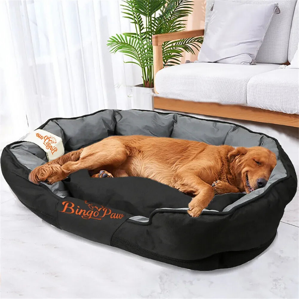 BINGOPAW All-Season Calming Dog Bed With Waterproof Oxford Cover