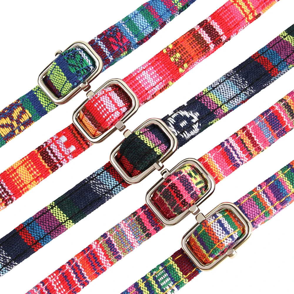 Quick Release Nylon Cat Collar With Personalization And Breakaway Safety