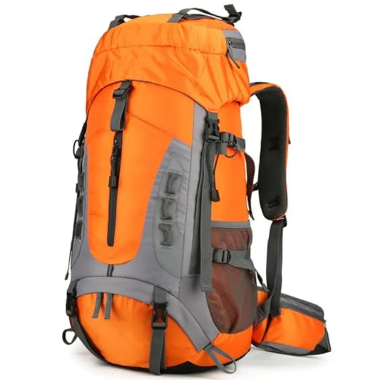 Hiking Backpack With Rain Cover Waterproof Camping For Men Women