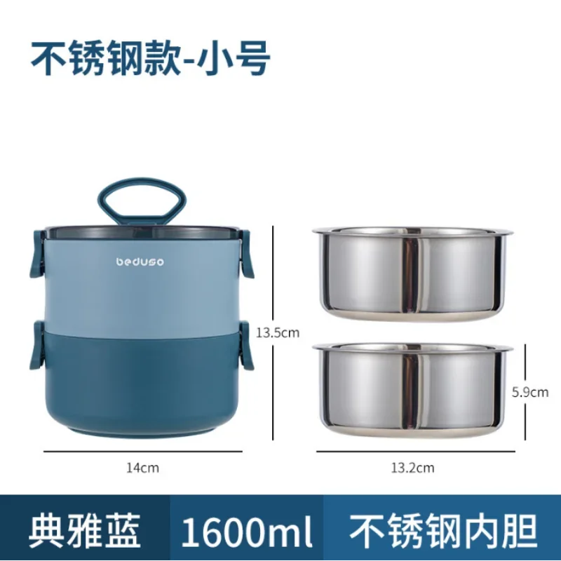Lunch Boxes for Adults Meal Prep Containers Stainless Steel Stackable Insulated