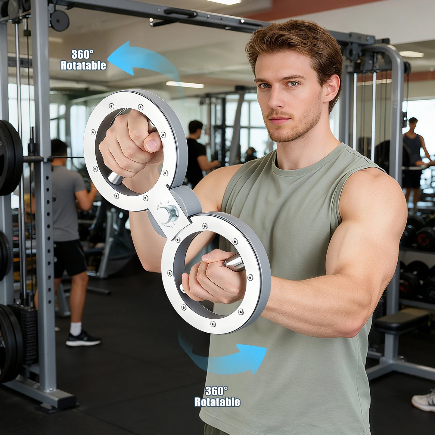 Rotator Burn Machine 12LB Adjustable Resistance Forearm Strength Exerciser