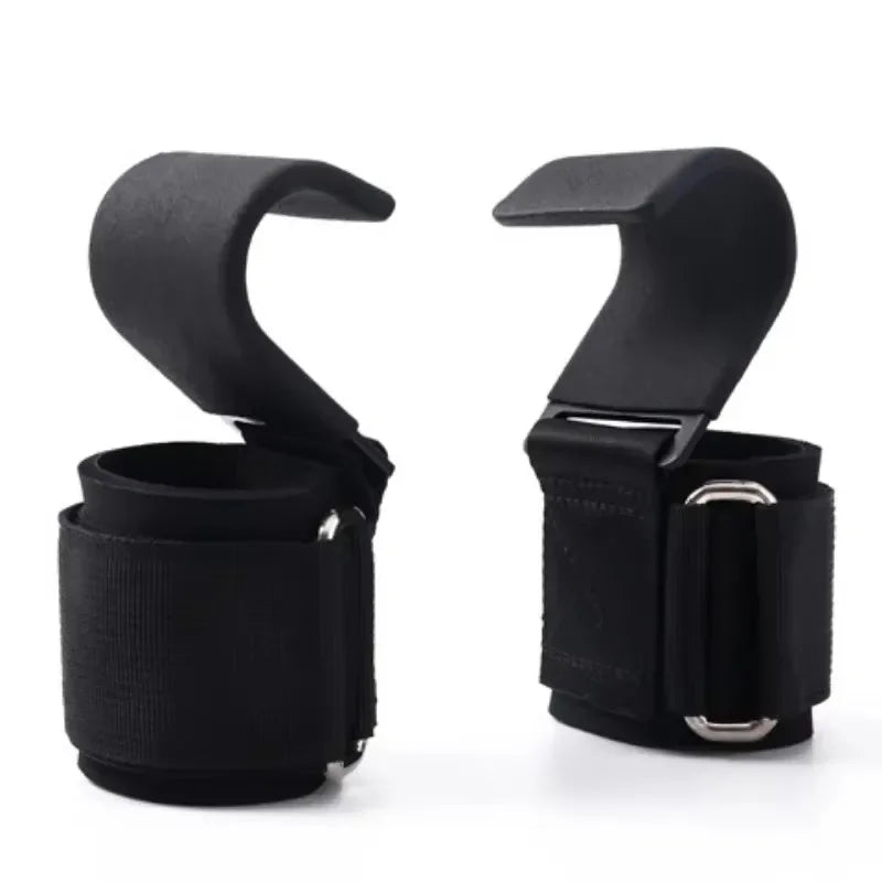 Non Slip Weight Lifting Hooks for Deadlift and Pull Ups
