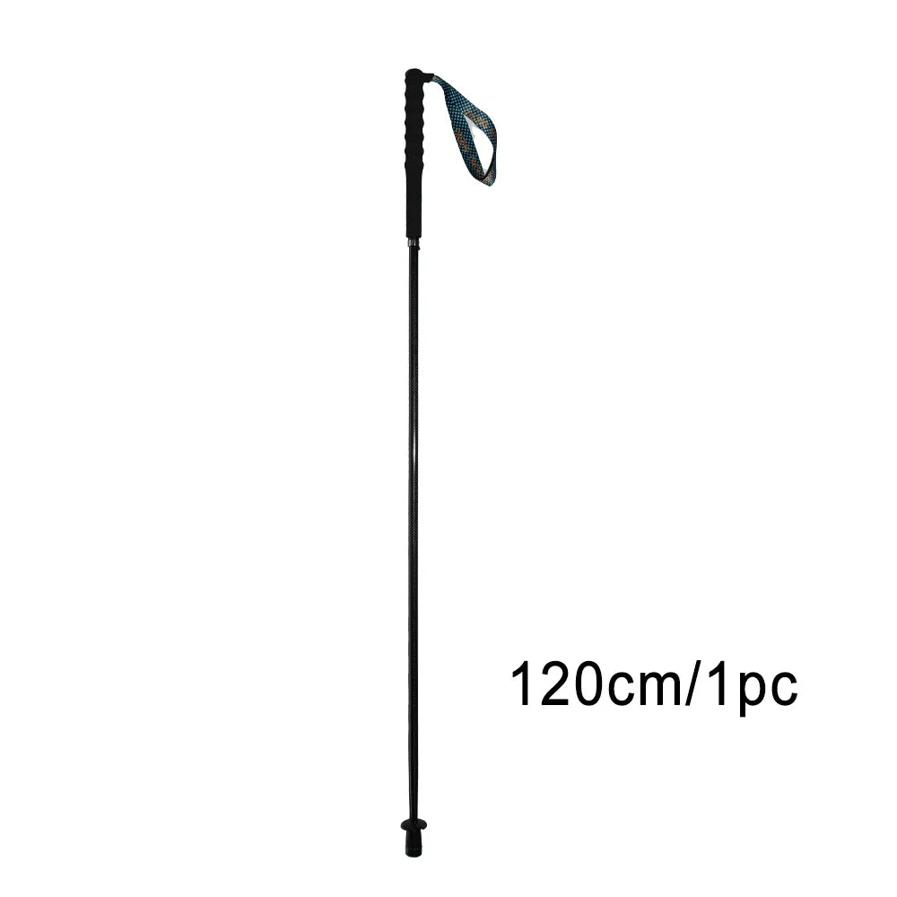 OKHEALING Foldable Carbon Fiber Trekking Poles For Nordic Walking