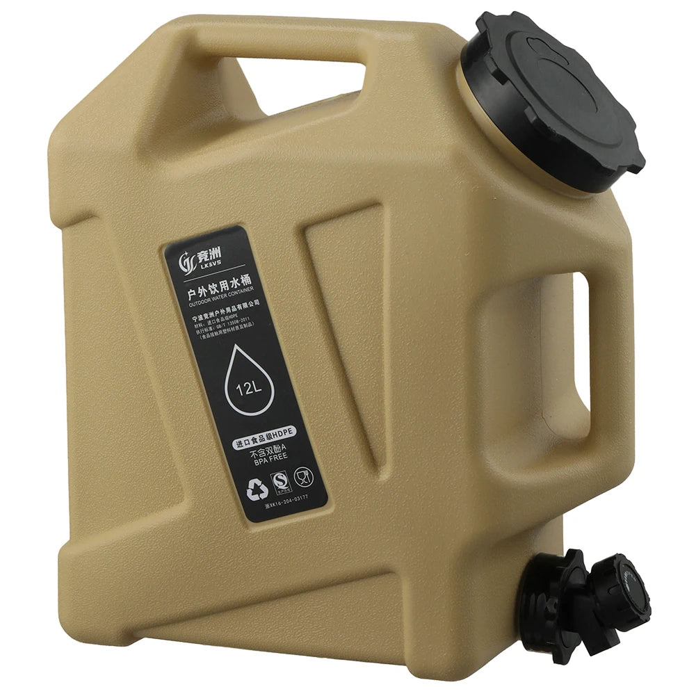 APWIKOGER Camping Water Container Large Capacity Water Storage Carrier