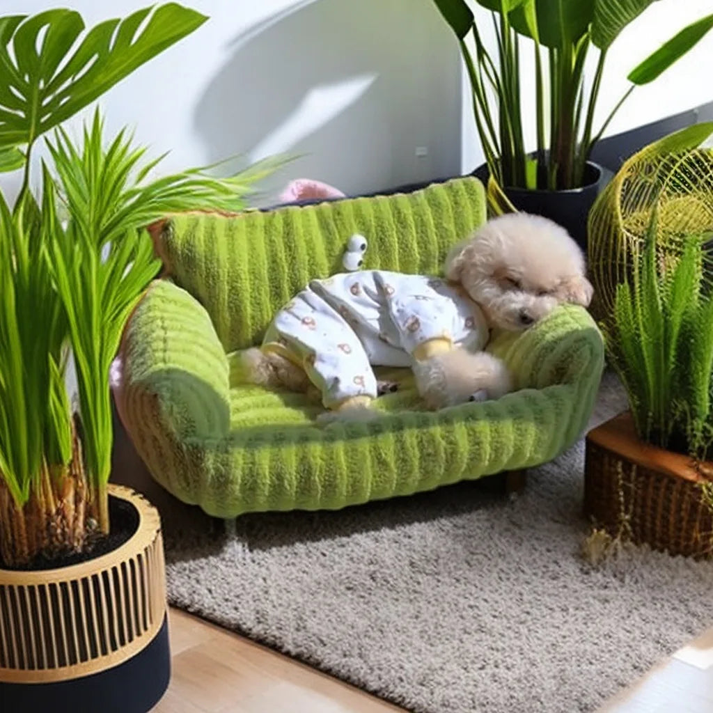 Winter Warm Pet Bed Sofa Kennel Nest For Small Dogs