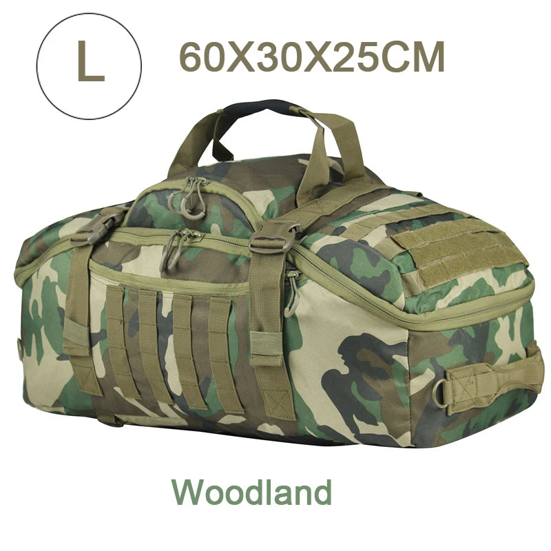 LQARMY Molle Tactical Backpack for Hiking Camping and Travel