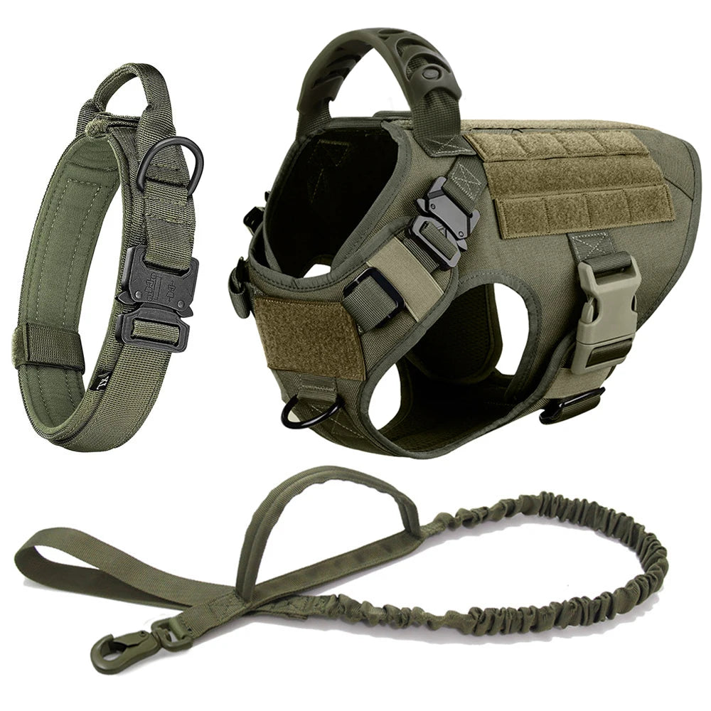 NONE CN Large Dog Harness And Leash Set For Training