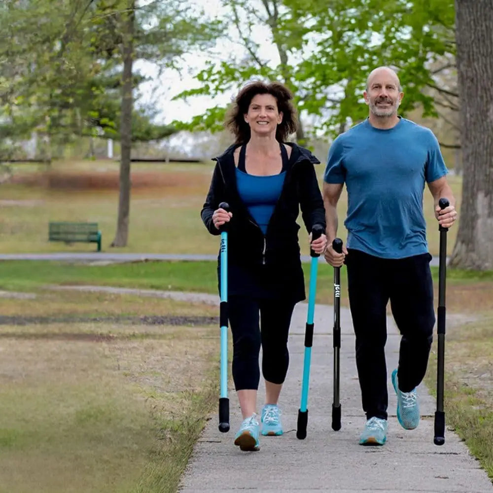 Weighted Walking Poles For Seniors Ergonomic Hiking Poles For Balance