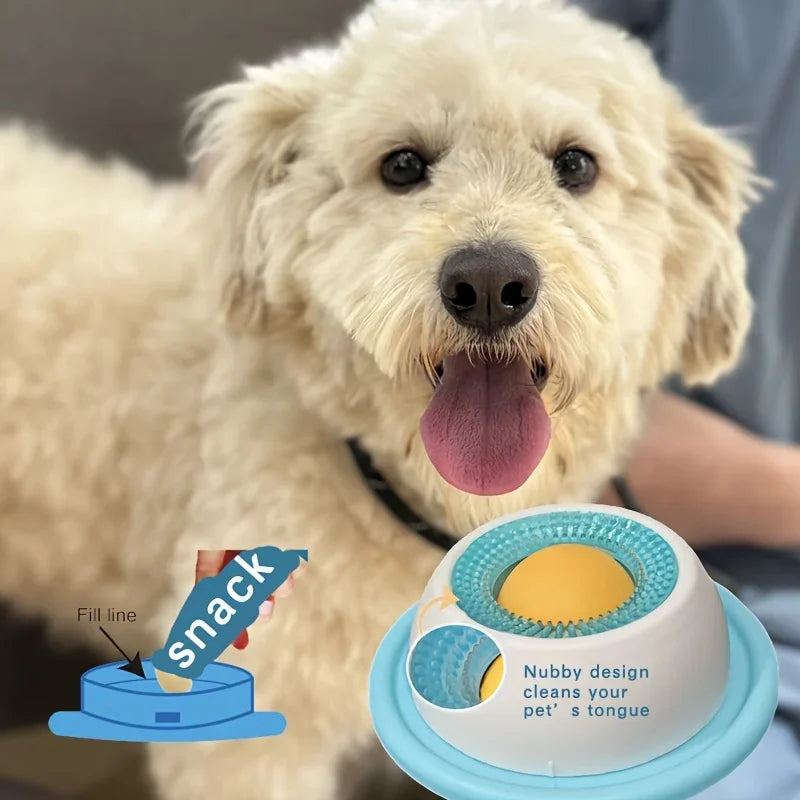 Interactive Pet Toy Slow Feeder Dispenser For Cats And Dogs