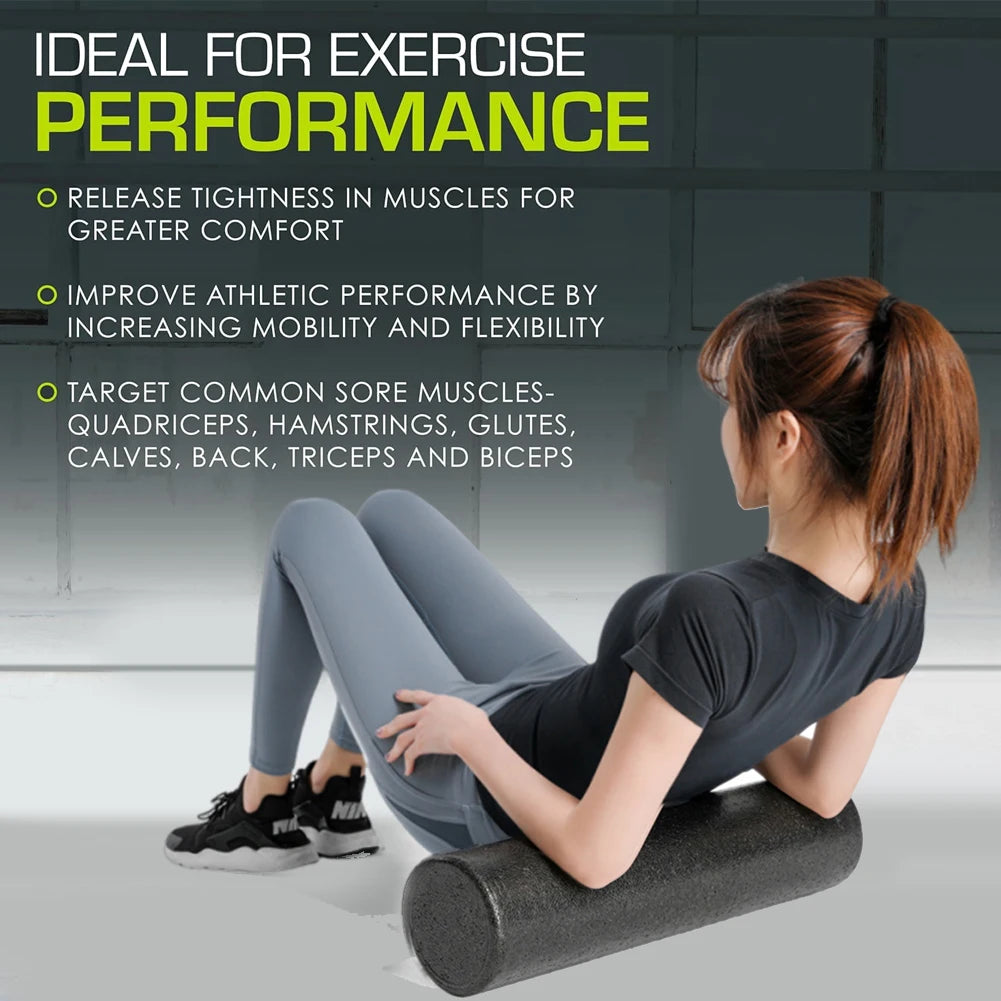 EPP Texture Foam Exercise Roller Deep Tissue Relief And Fitness