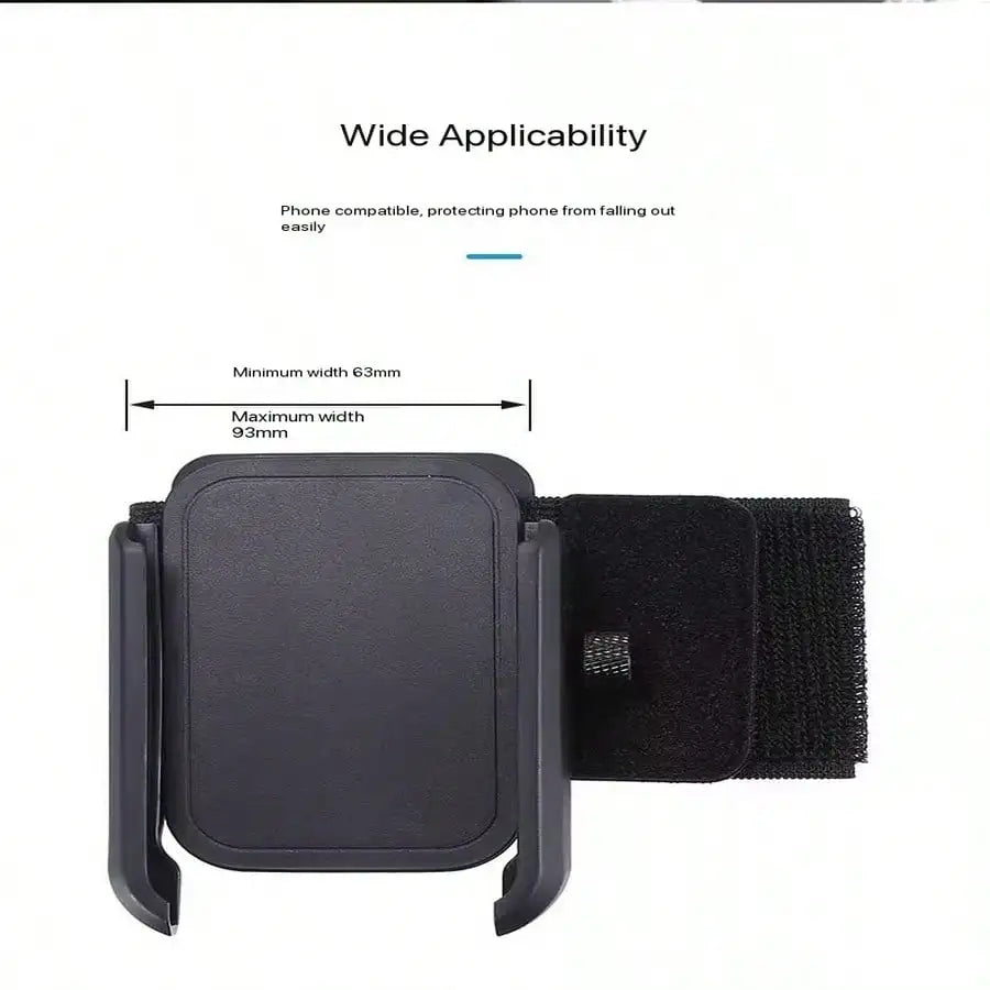 Adjustable Phone Holder Wrist Armband 360 Rotation Detachable Strap