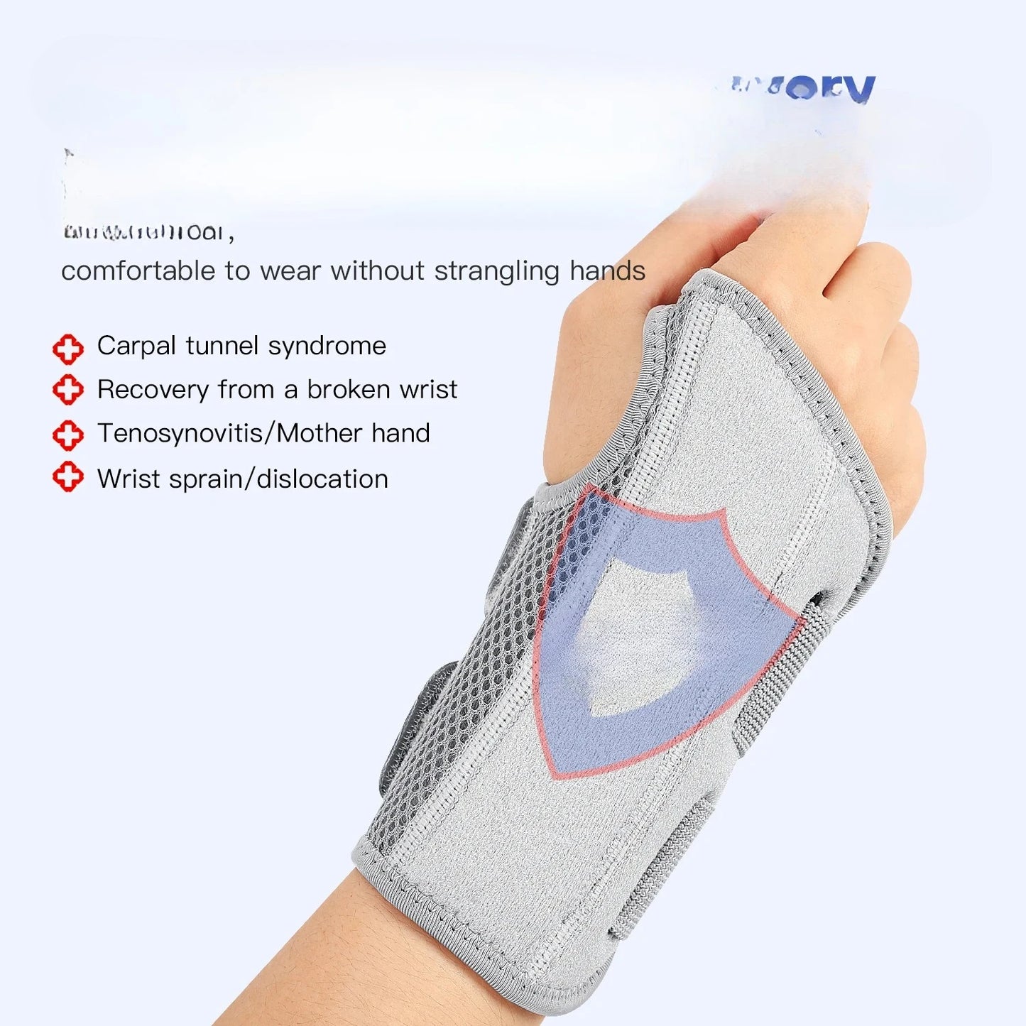 Wrist Brace for Carpal Tunnel Support with Splints