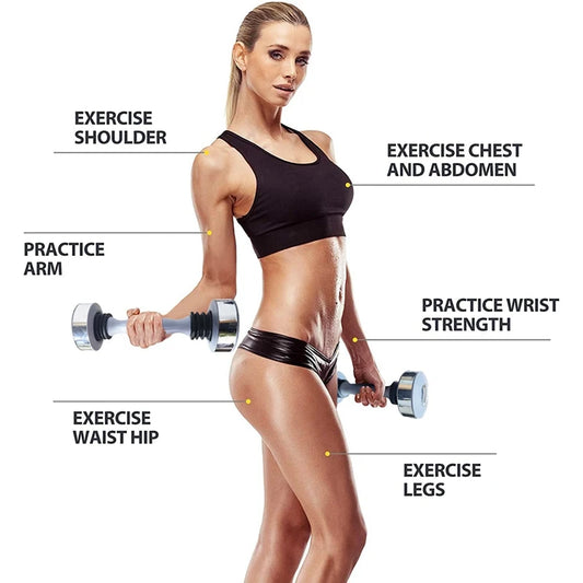 Single Dumbbell Shaking Weight Swing for Fitness Exercise Equipment