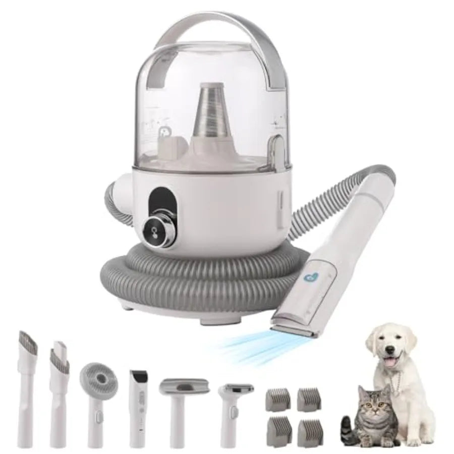 Pet Groomer 5-In-1 Dog Hair Vacuum Grooming Kit Pro Edition