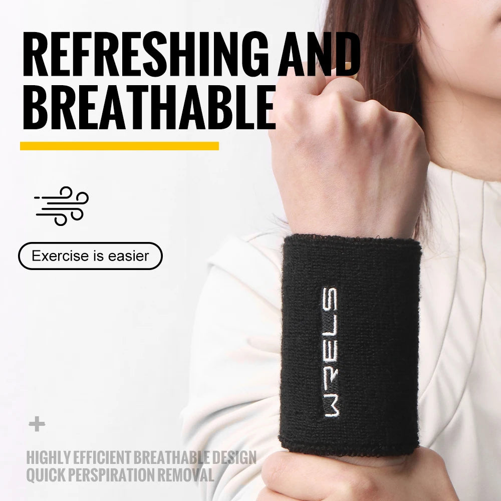 Wristbands Moisture Wicking Terry Cloth Sweatbands For Sports Gym