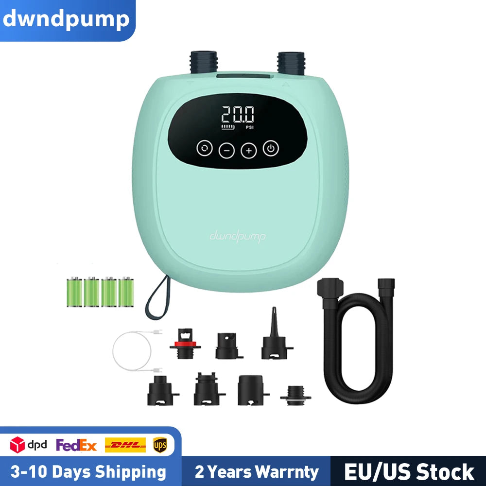 DP3 Electric 20 PSI Paddle Board Pump With 38.48Wh Battery