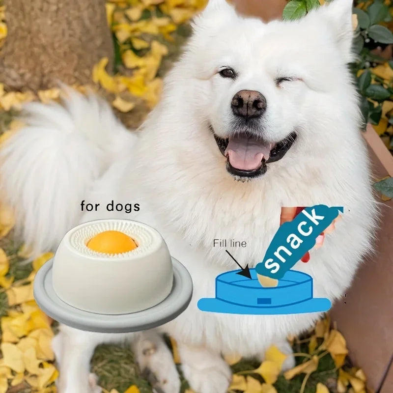 Interactive Pet Toy Slow Feeder Dispenser For Cats And Dogs