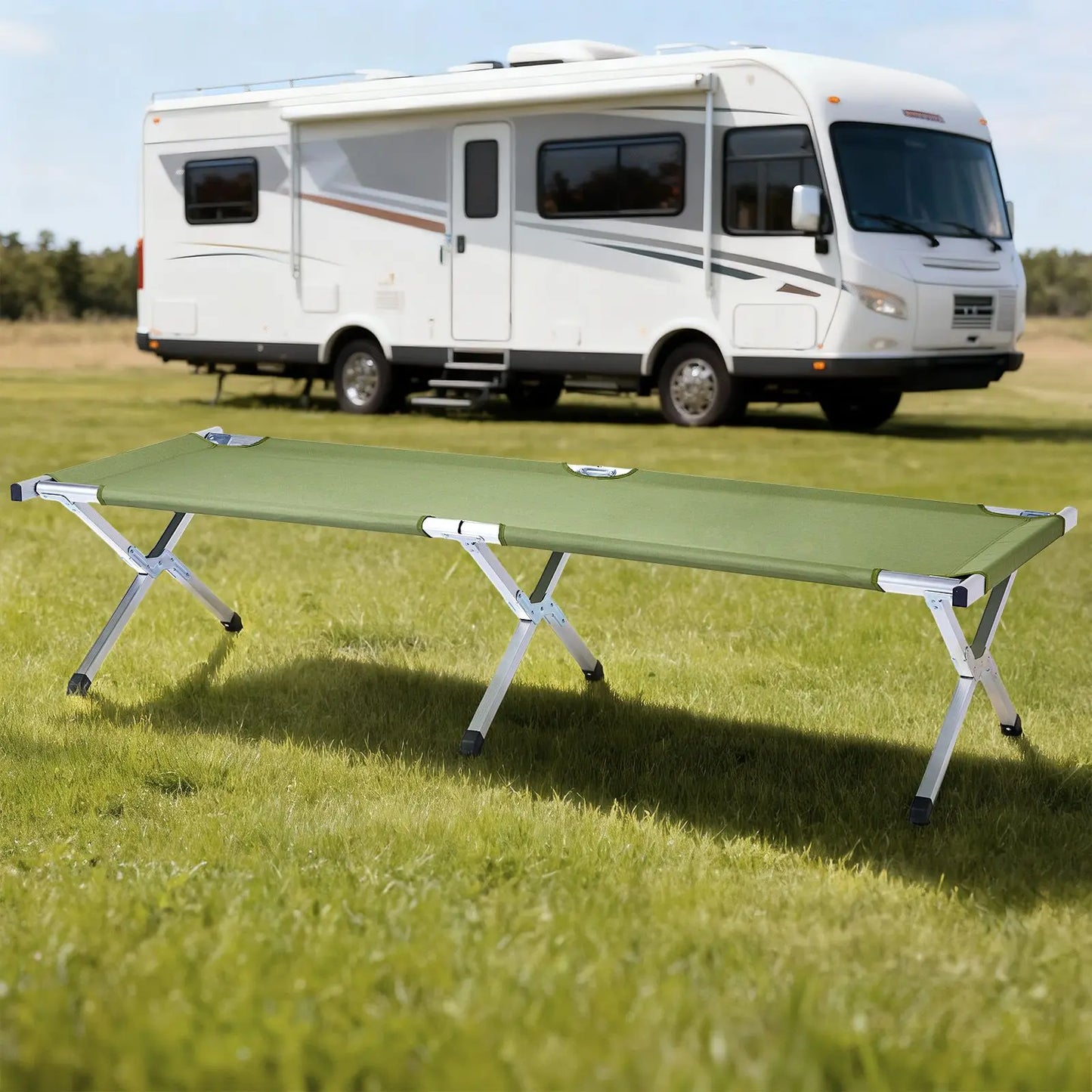 RHB-03A Portable Folding Camping Cot With Carry Bag
