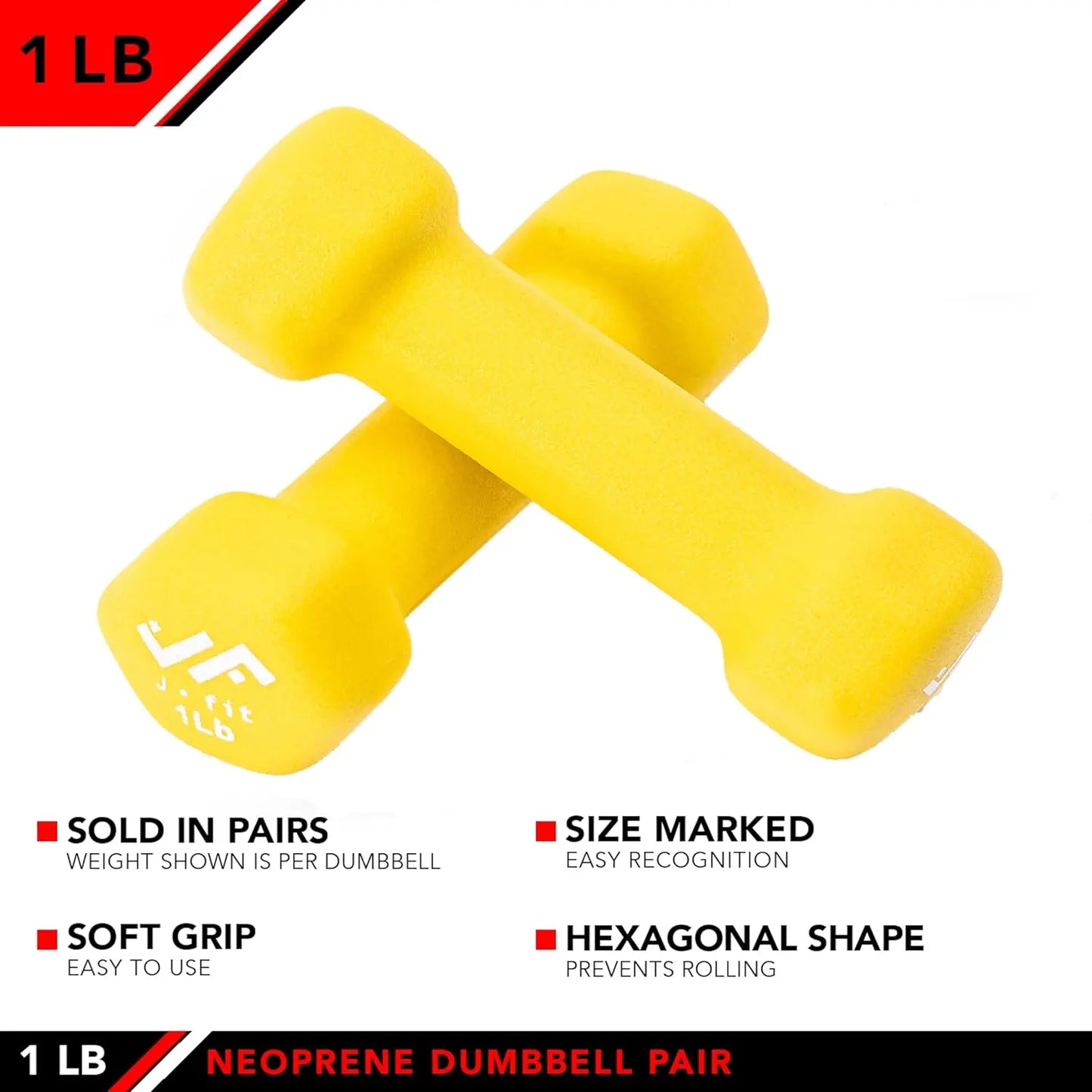 Neoprene Dumbbell Pair For Arm Strength And Toning
