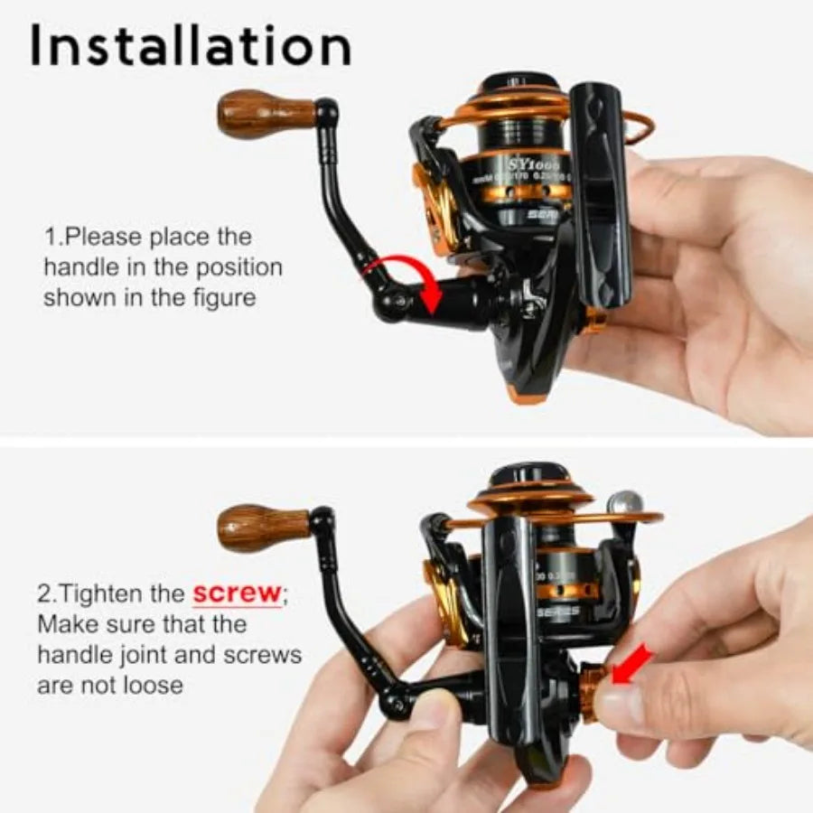 Summer Centron Spinning Reels 12 Plus 1 Ball Bearings Lightweight Smooth