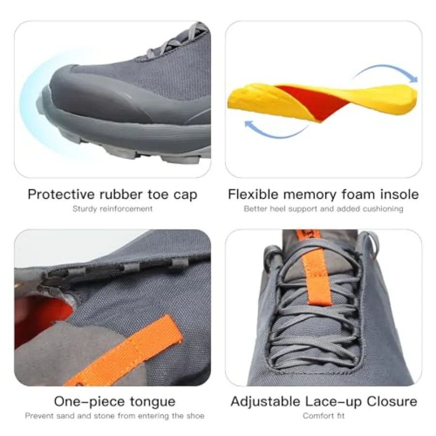 All-Terrain Waterproof Hiking Shoes Unisex Lightweight Breathable