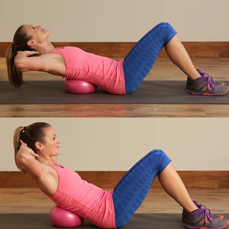 Yoga Ball Core Balance Fitness Pilates Ball Indoor Training