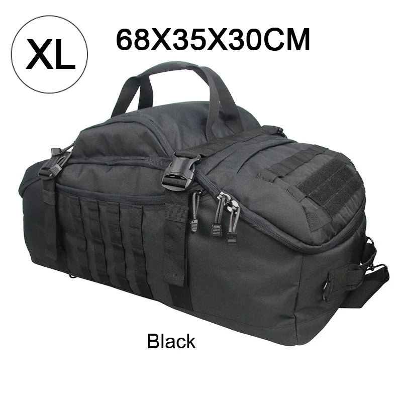 LQARMY Molle Tactical Backpack for Hiking Camping and Travel