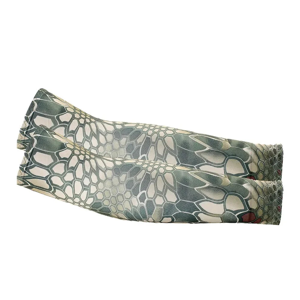 Unisex Cooling Arm Sleeves UV Sun Protection For Running And Cycling