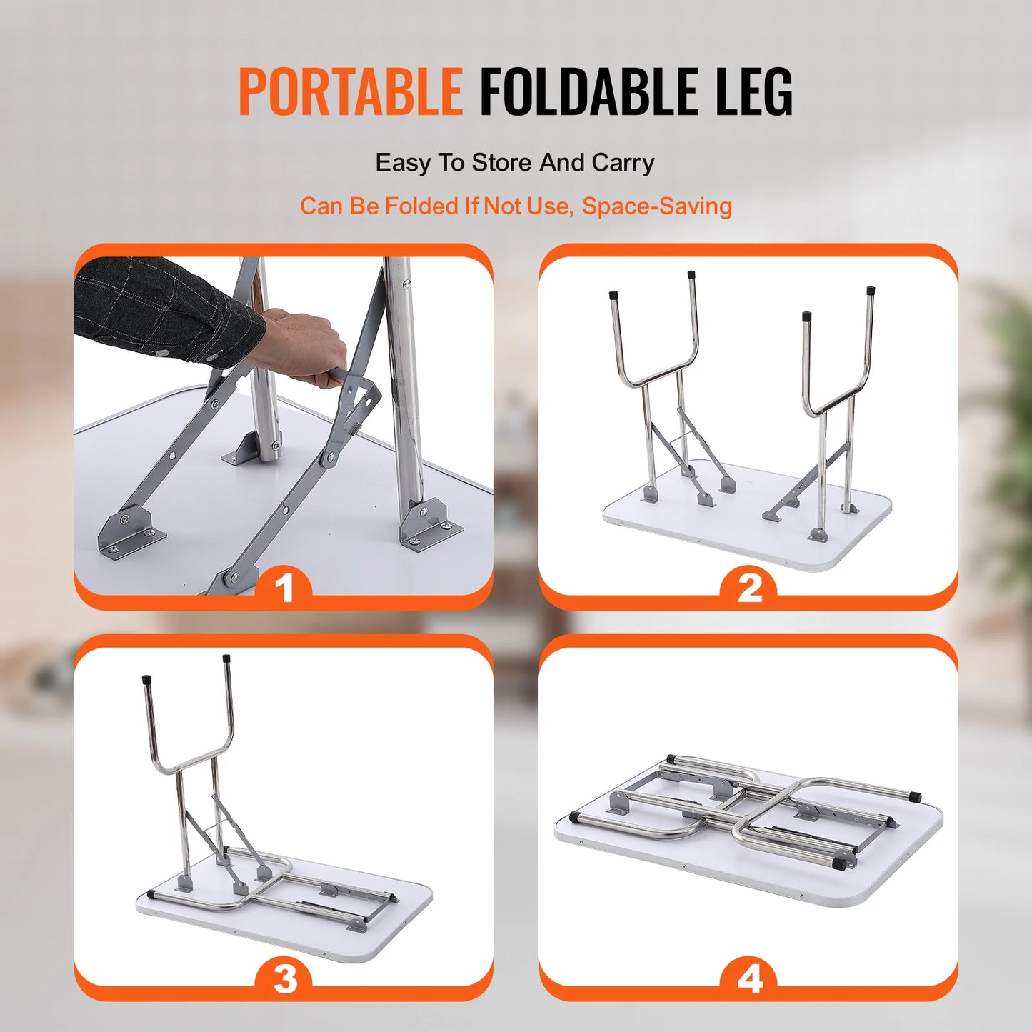 SucceBuy Dual Arm Pet Grooming Table With Foldable Dog Stand