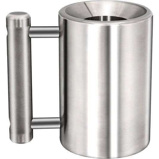 Heavy Coffee Mug 304 Stainless Steel Dumbbell Cups Strength Training